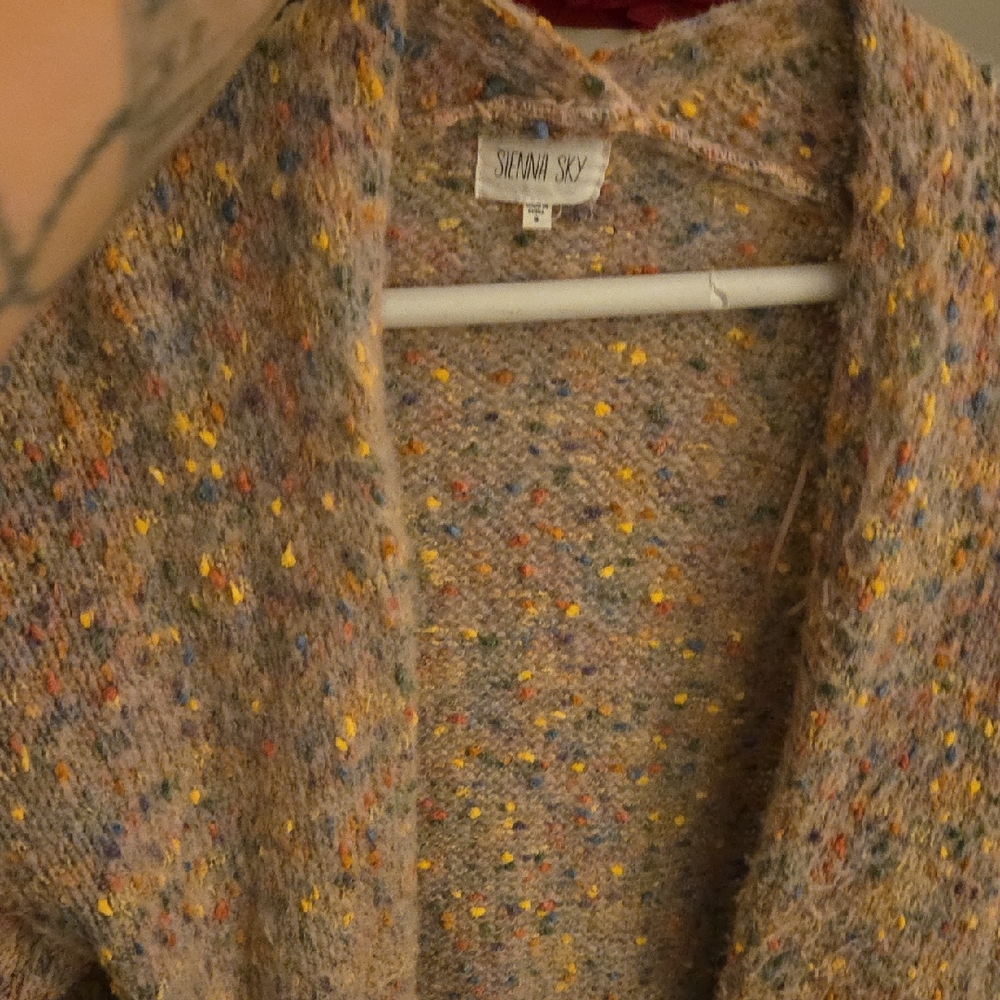 Sienna Sky Speckled Cardigan Sweater
